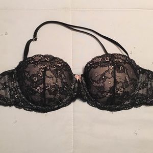 Victoria Secret PINK collection leopard print bra